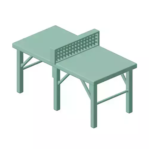 Plastic Exquisite Table Tennis Toy