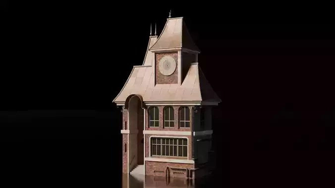 Steampunk Building - House 30