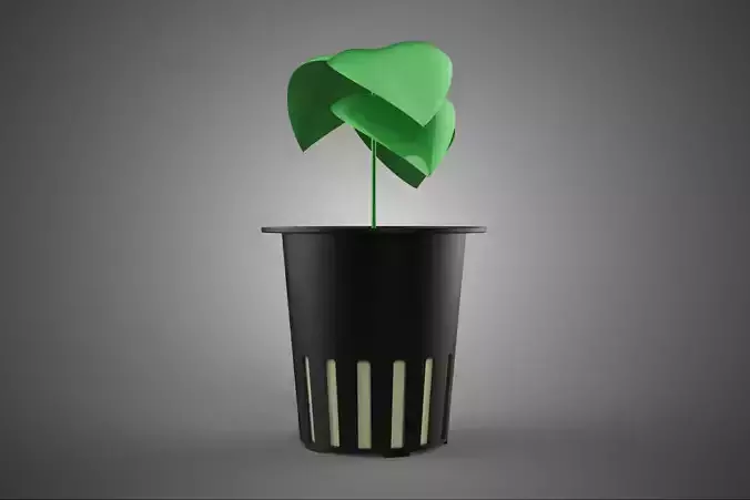 HYDROPONIC AEROPONIC SEEDLING TREE SPROUT STEM PLANT NET POT CUP