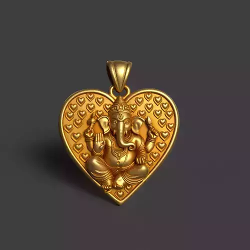 Ganesha Pendant 26
