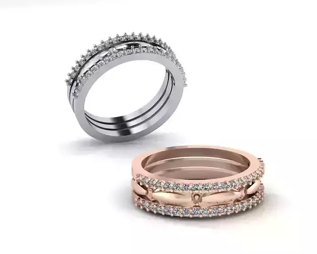round eternity jewelry ring
