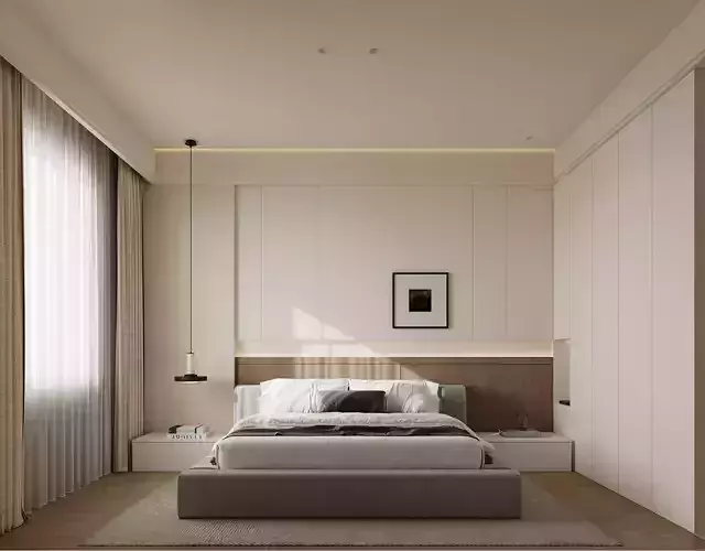 Minimal Luxury Master Bedroom
