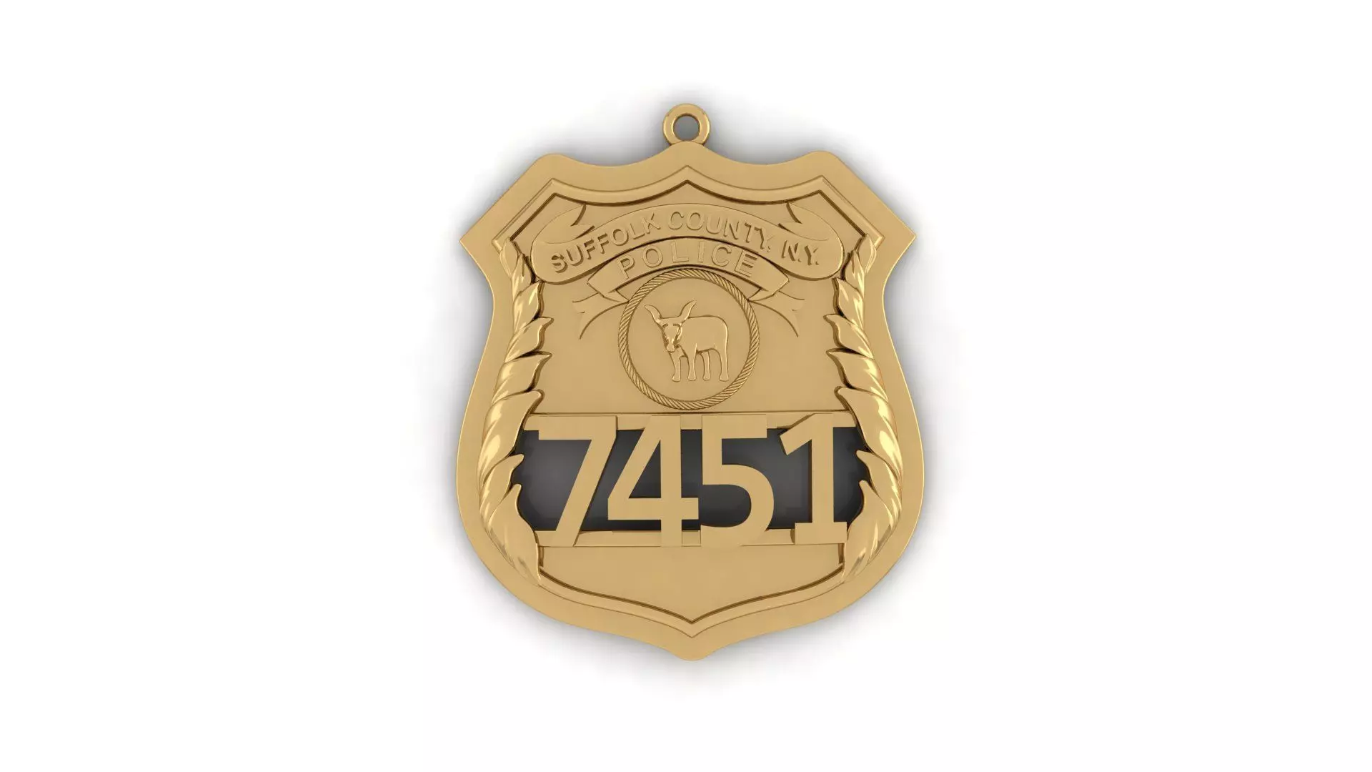 BADGE SUFFOLK 3D print model