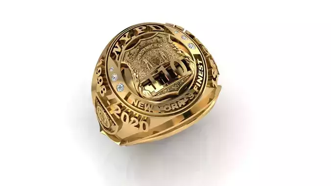 New York Police Detective Ring
