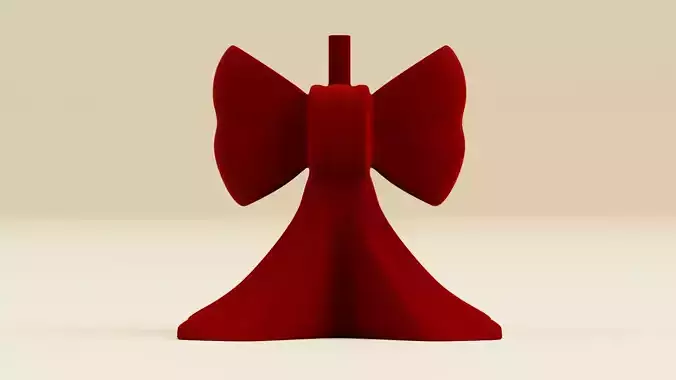 Christmas Red Bow Tree Stand