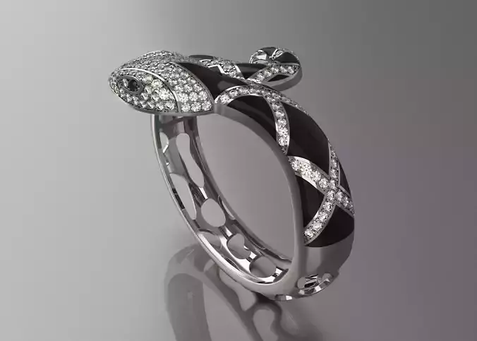 Bracelet Snake 3D print model