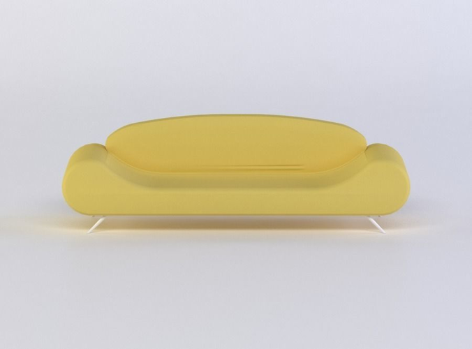 Z HARMONY SOFA AND CHAIR 3D MODEL