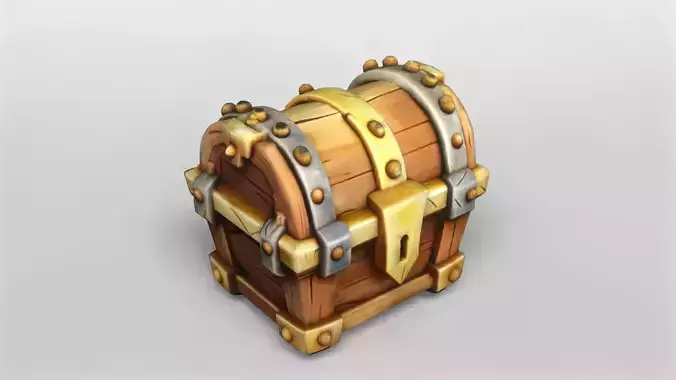 Stylized Fantasy Treasure Chest