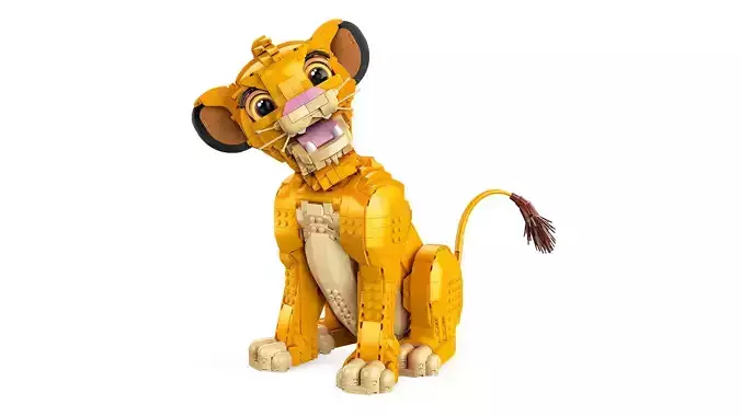 TwindBricks3D - 43247 Young Simba the Lion King
