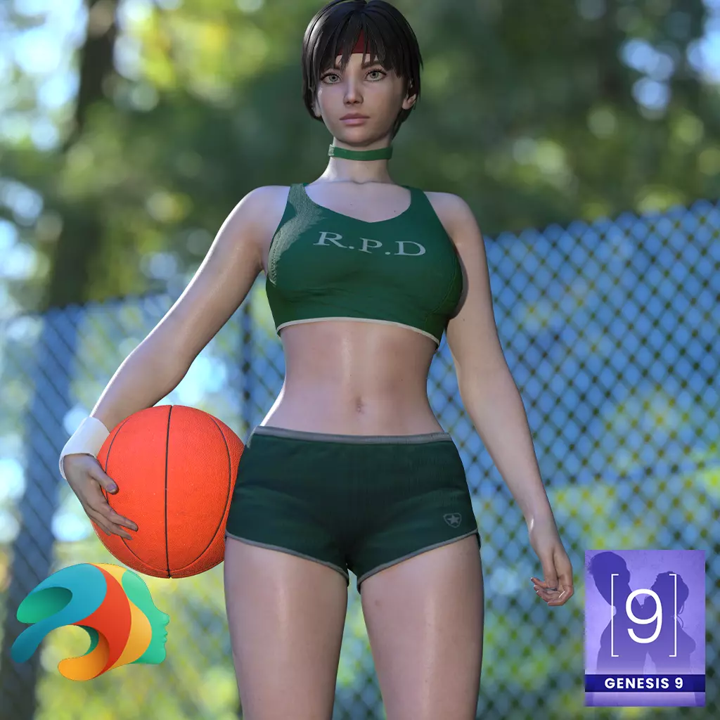 Becci for Genesis 9 Full Character Morph 3D model