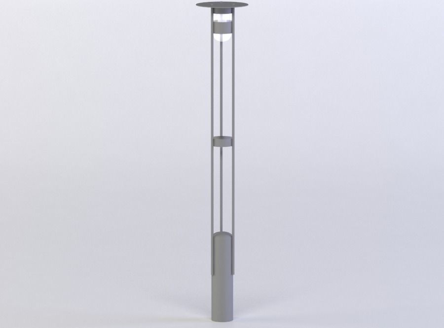 PARK LIGHT 3D MODEL Low-poly 3D model_1