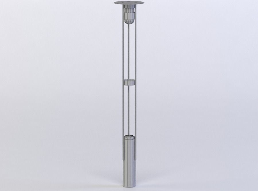 PARK LIGHT 3D MODEL Low-poly 3D model_4
