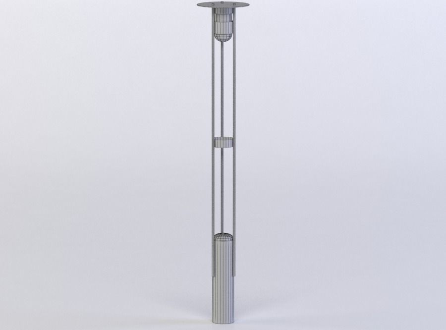PARK LIGHT 3D MODEL Low-poly 3D model_3
