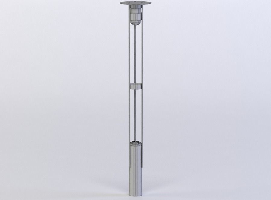 PARK LIGHT 3D MODEL Low-poly 3D model_5