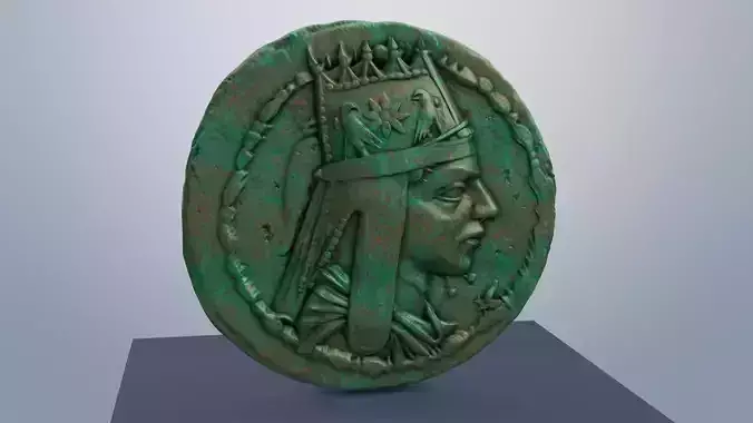 TIGRANES II  THE GREAT  ANCIENT COIN