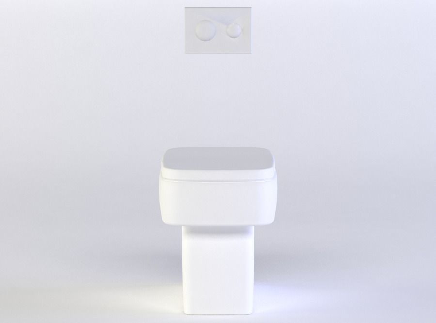 NEWSON WC'S AND BIDETS 3D MODEL Low-poly 3D model_0