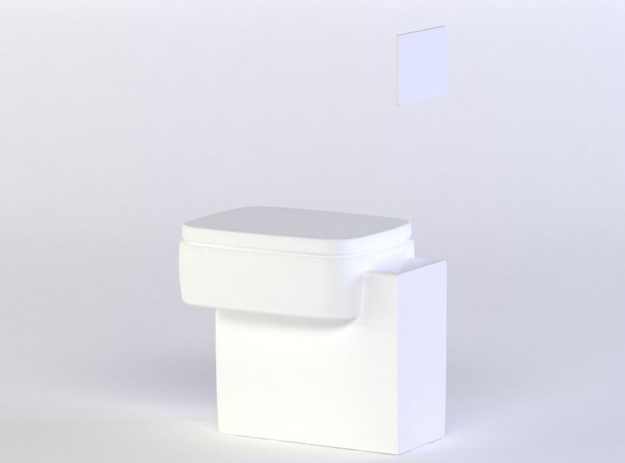 NEWSON WC'S AND BIDETS 3D MODEL Low-poly 3D model_1