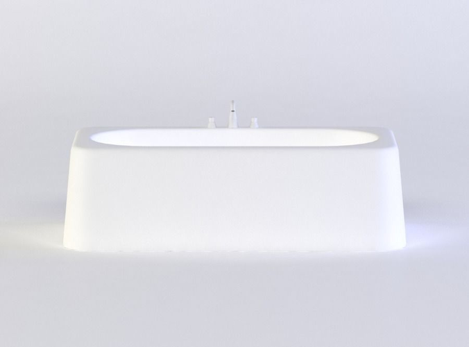 NEWSON FREESTANDING BATH 3D MODEL Low-poly 3D model