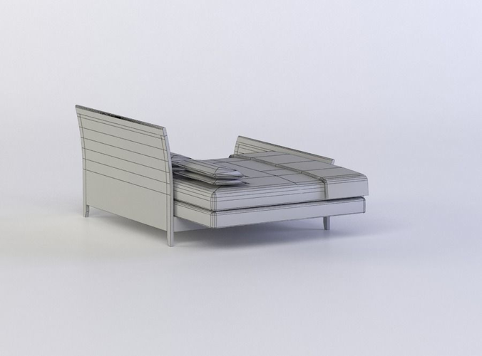 CITY KING BEDROOM SET 3D MODEL