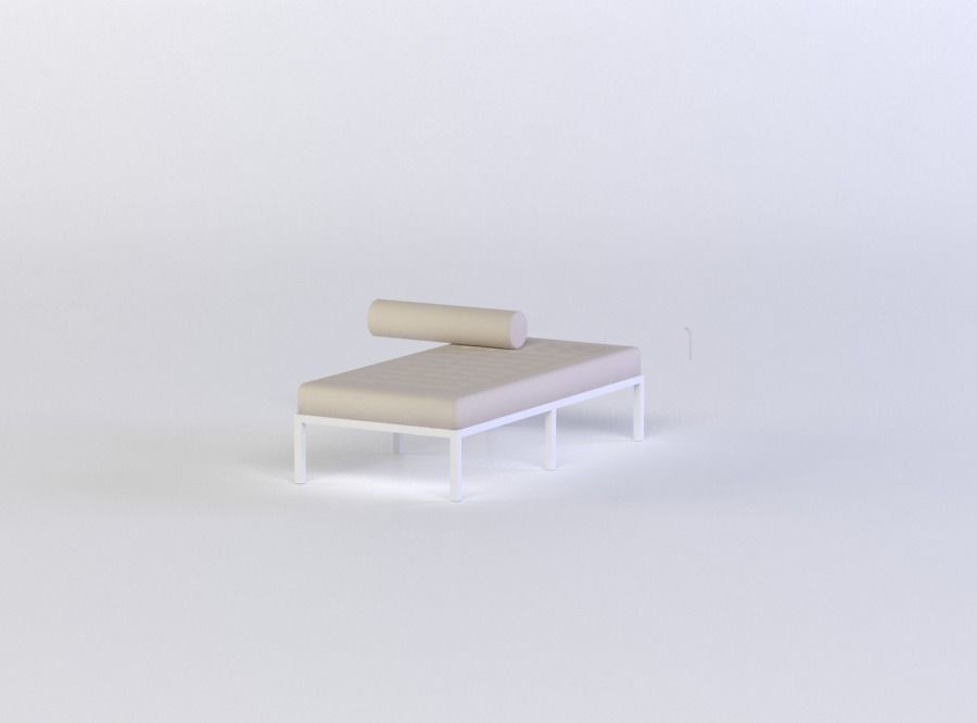 COLOGNE STUDIO BED 3D MODEL Low-poly 3D model_1