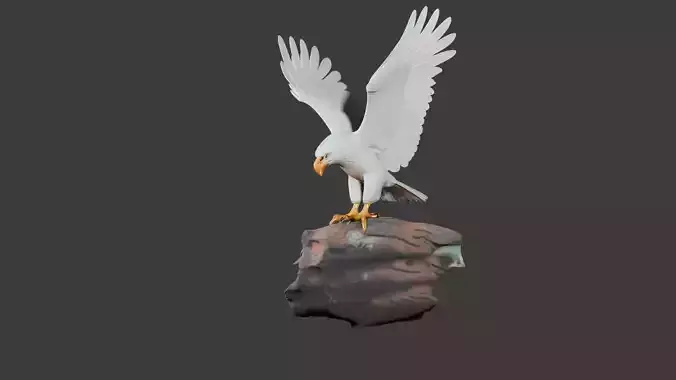 White Guardian Eagle