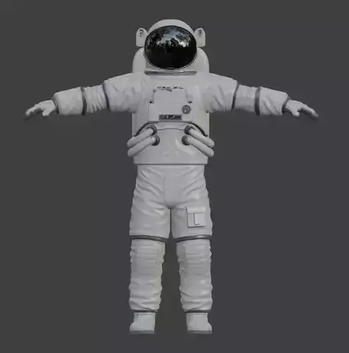 SPACESUIT Astronaut EMU SAFER 3D model
