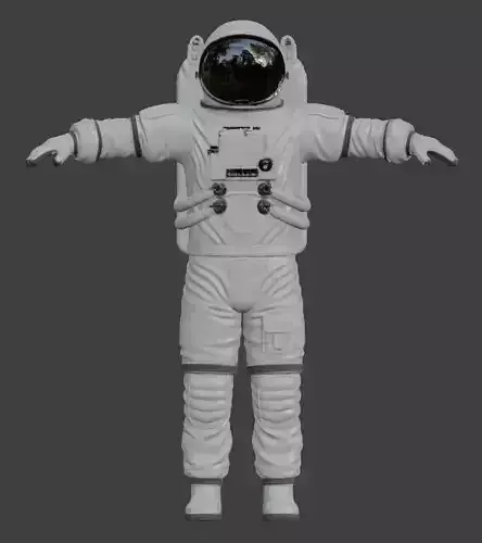 Astronaut Spacesuit 3D Model