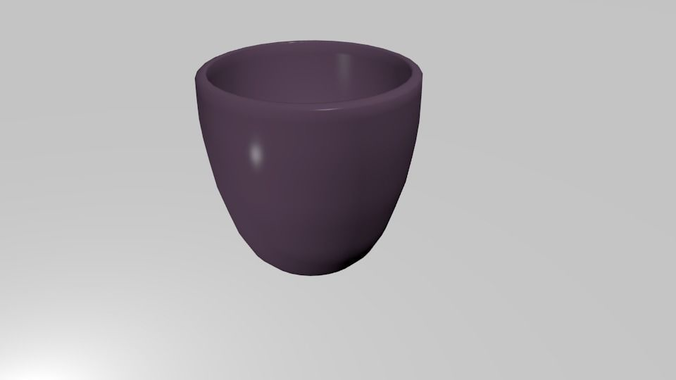 Jar low-poly 3D print model