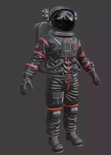 Astronaut Spacesuit 3D Model