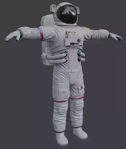 Astronaut Spacesuit 3D Model