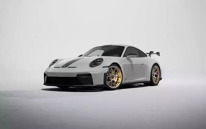 2025 Porsche GT3 Weissach 3D model