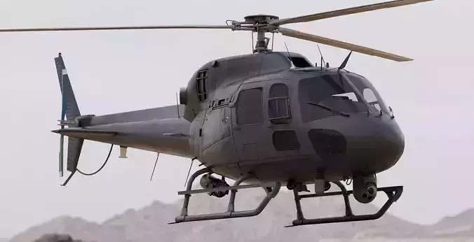 Helicopter Airbus Eurocopter AS355 Ecureuil II SOF