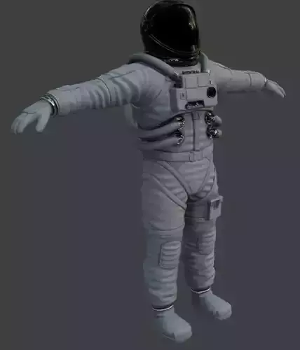 Astronaut Spacesuit 3D Model