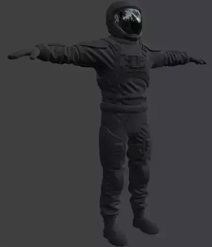 Astronaut Spacesuit 3D Model