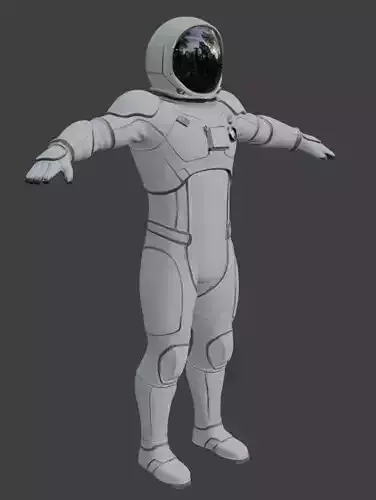 Spacesuit 3D Model