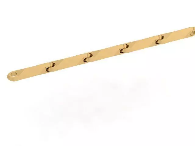 Modern Lightning Bolt Bracelet 3D print model