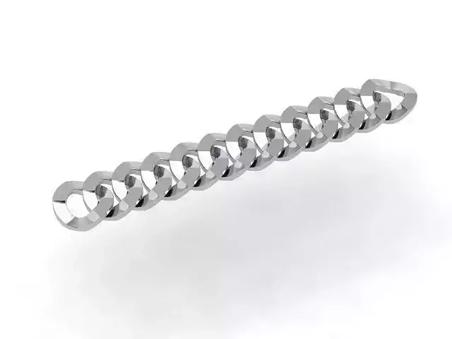 Unique Stepped Link Bracelet for Men