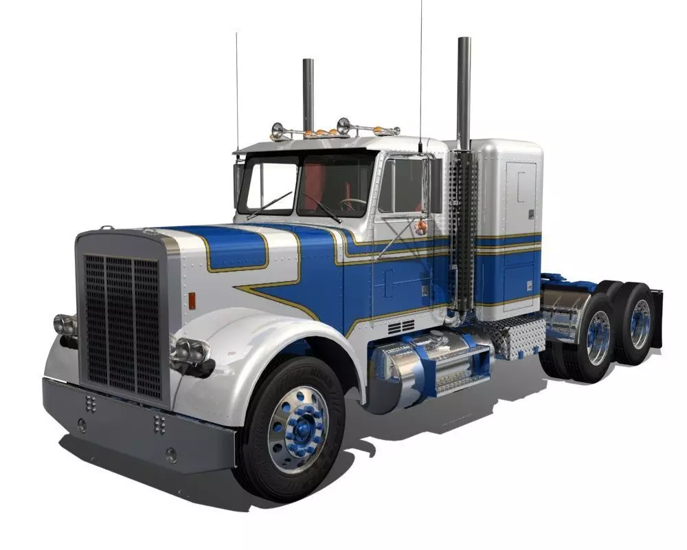 FLC Semi Truck 3D model