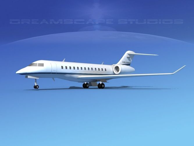 Global Express 6000 V03 3D model