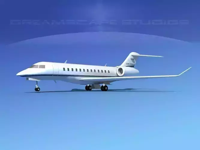 Global Express 6000 V03 3D model