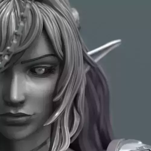 Statue of the Religious Elf