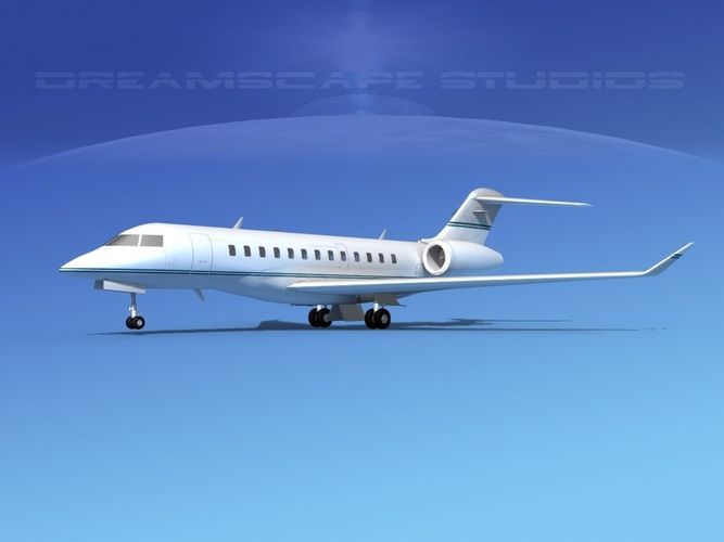 Global Express 6000 V04 3D model