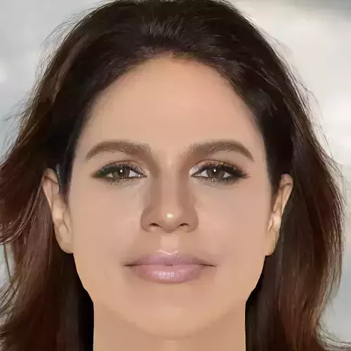 Monique Gabriela Curnen Head - No Hair - Low poly head for game