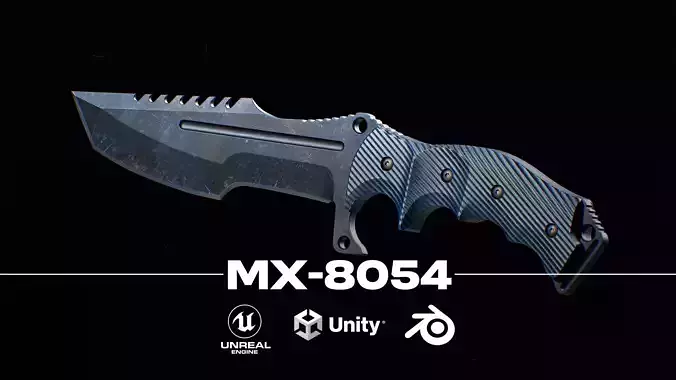 MTech MX-8054 Fixed Blade Tactical Knife - Huntsman Knife
