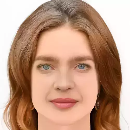 Natalia Vodianova Head - No Hair - Low poly head for game