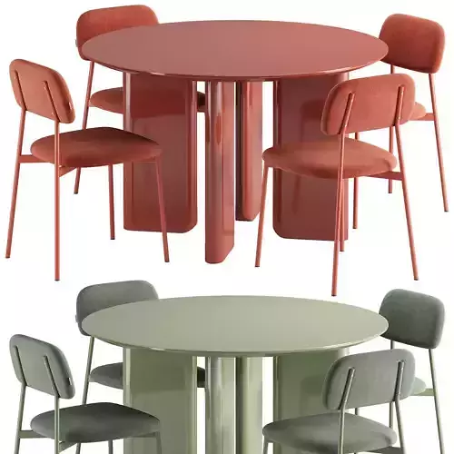 Milam Chair and Almont-2 Table