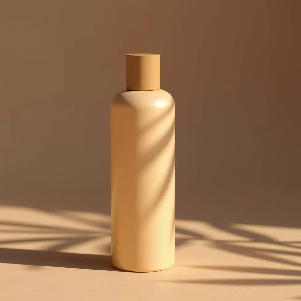 Minimalist Cosmetic Bottle Packaging Product Visualization 3D model