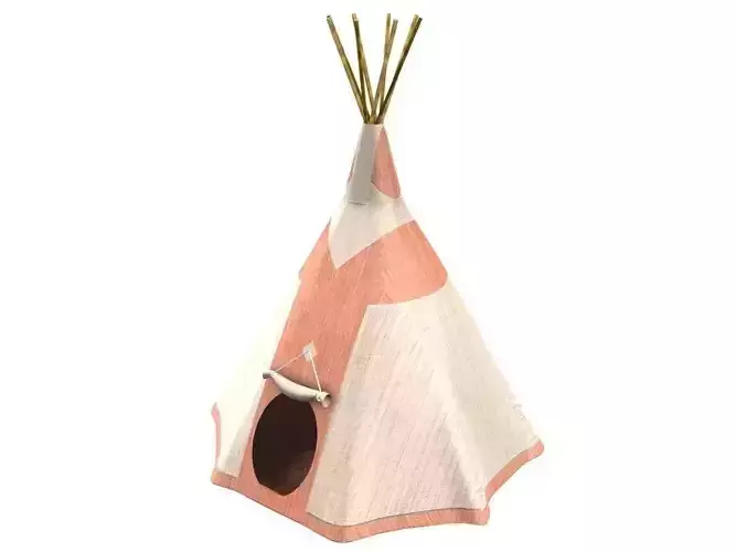 tipi 3D mobile 3D model