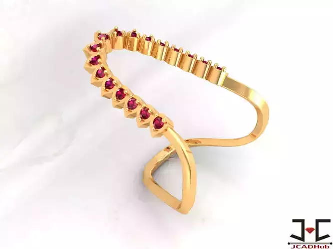 0272 - Vanki Ring for Girls - JCADHub