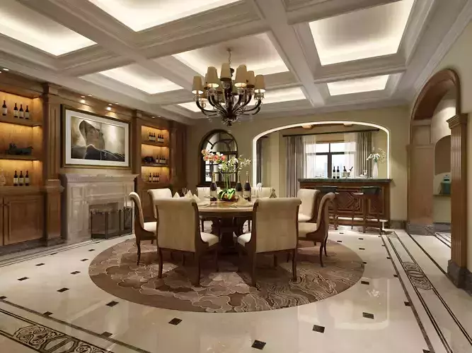 European classical restaurant